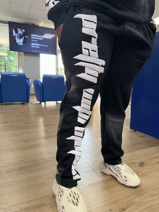 Black White Sweatpants (Female)