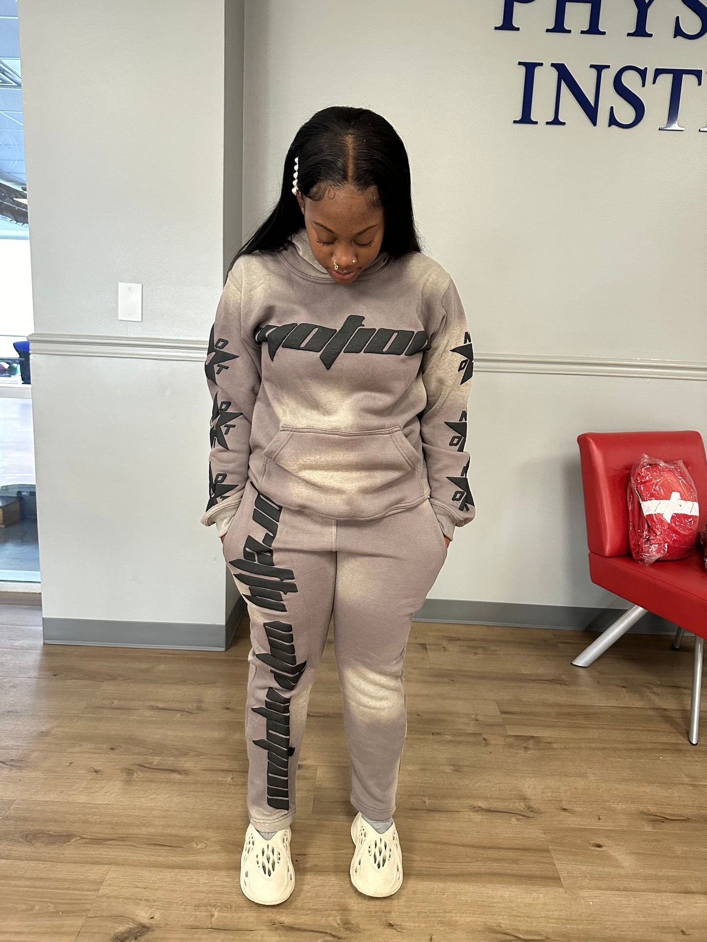 Grey & Black Sweatsuit (Female)