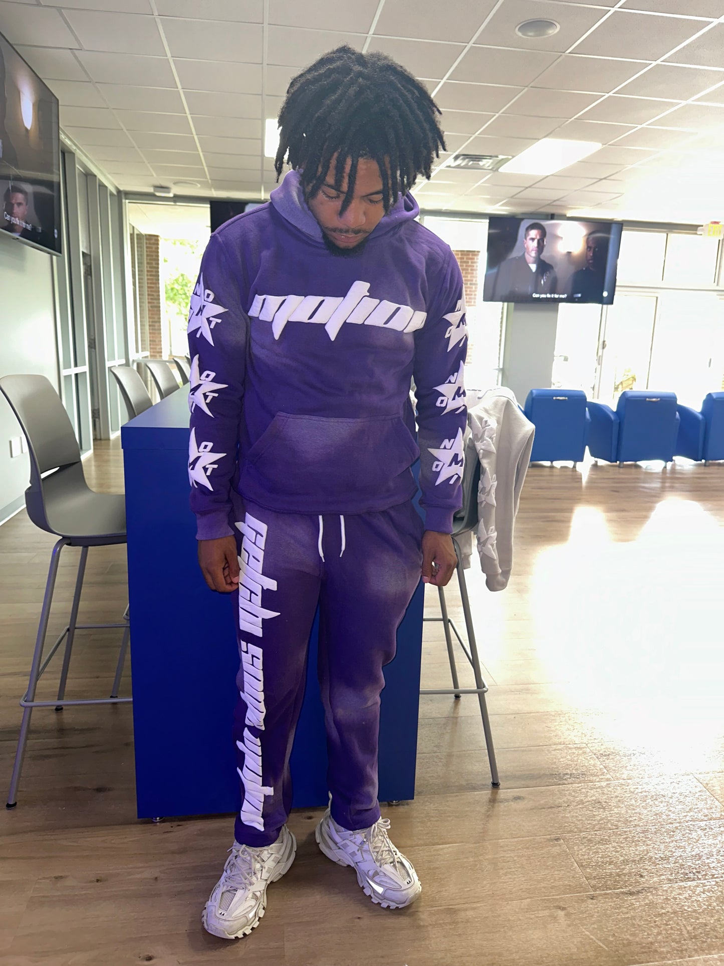 Purple Sweatsuit (Male)